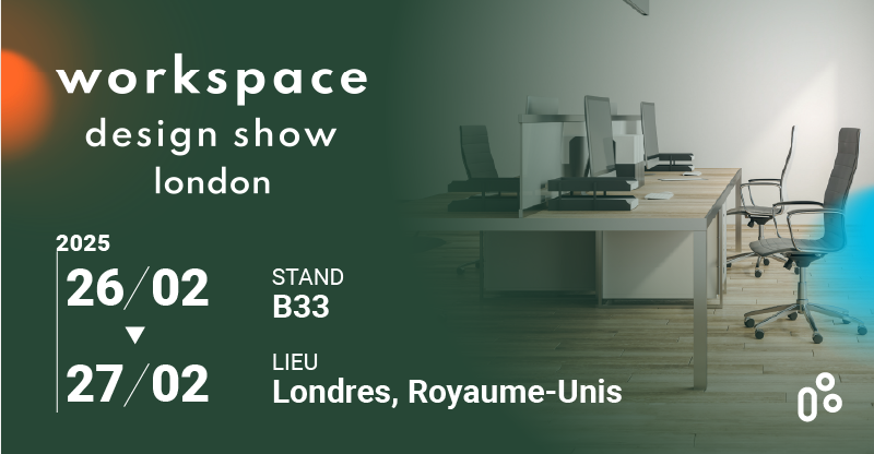 TiMOTION présent au salon Workspace Design Show de Londres 2025